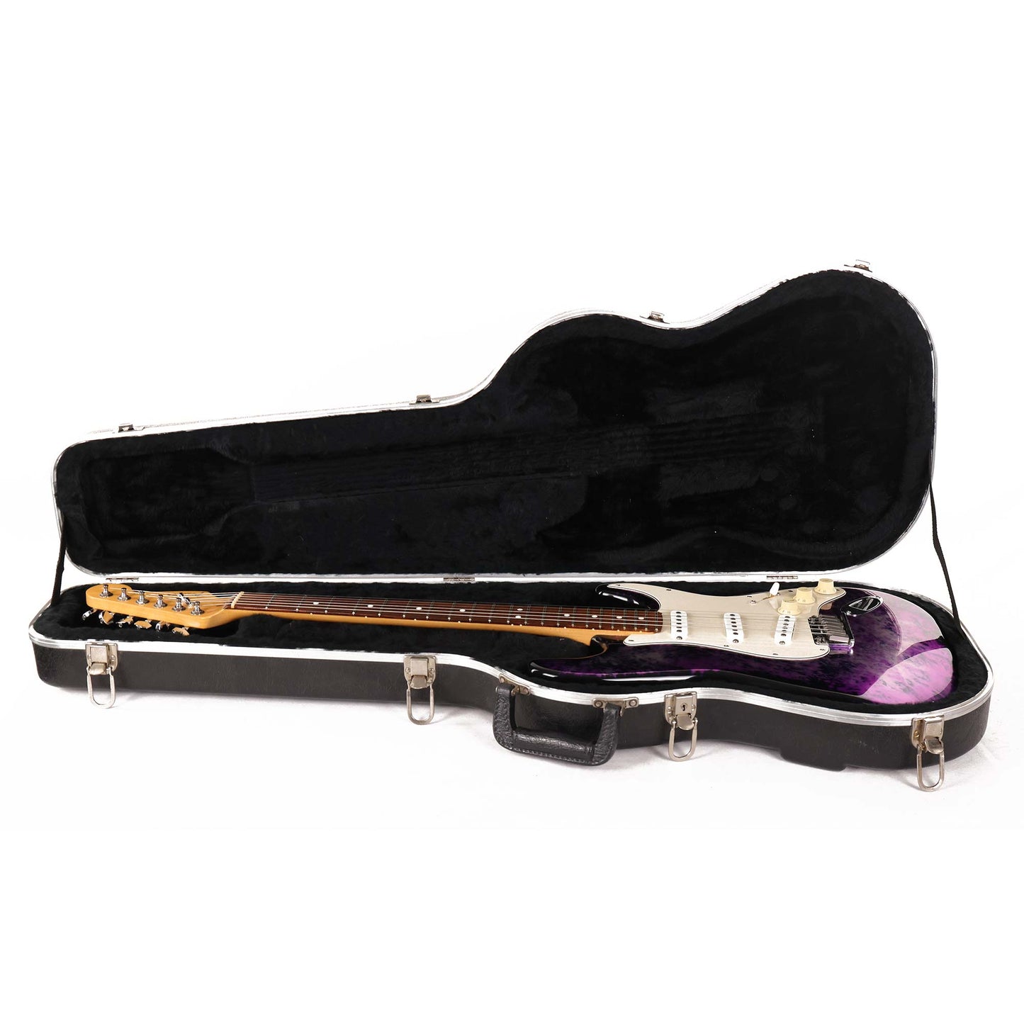 1994 Fender American Standard Stratocaster Aluminum Body Violet Metal Burst