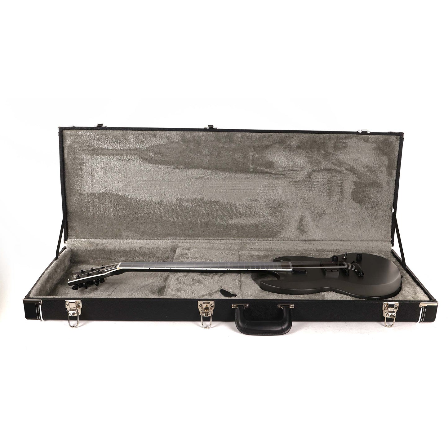 ESP E-II Viper Baritone Charcoal Metallic Satin Used