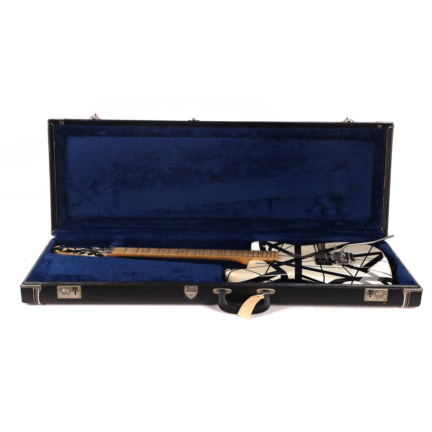 1983 Charvel Black and White Striped Guitar