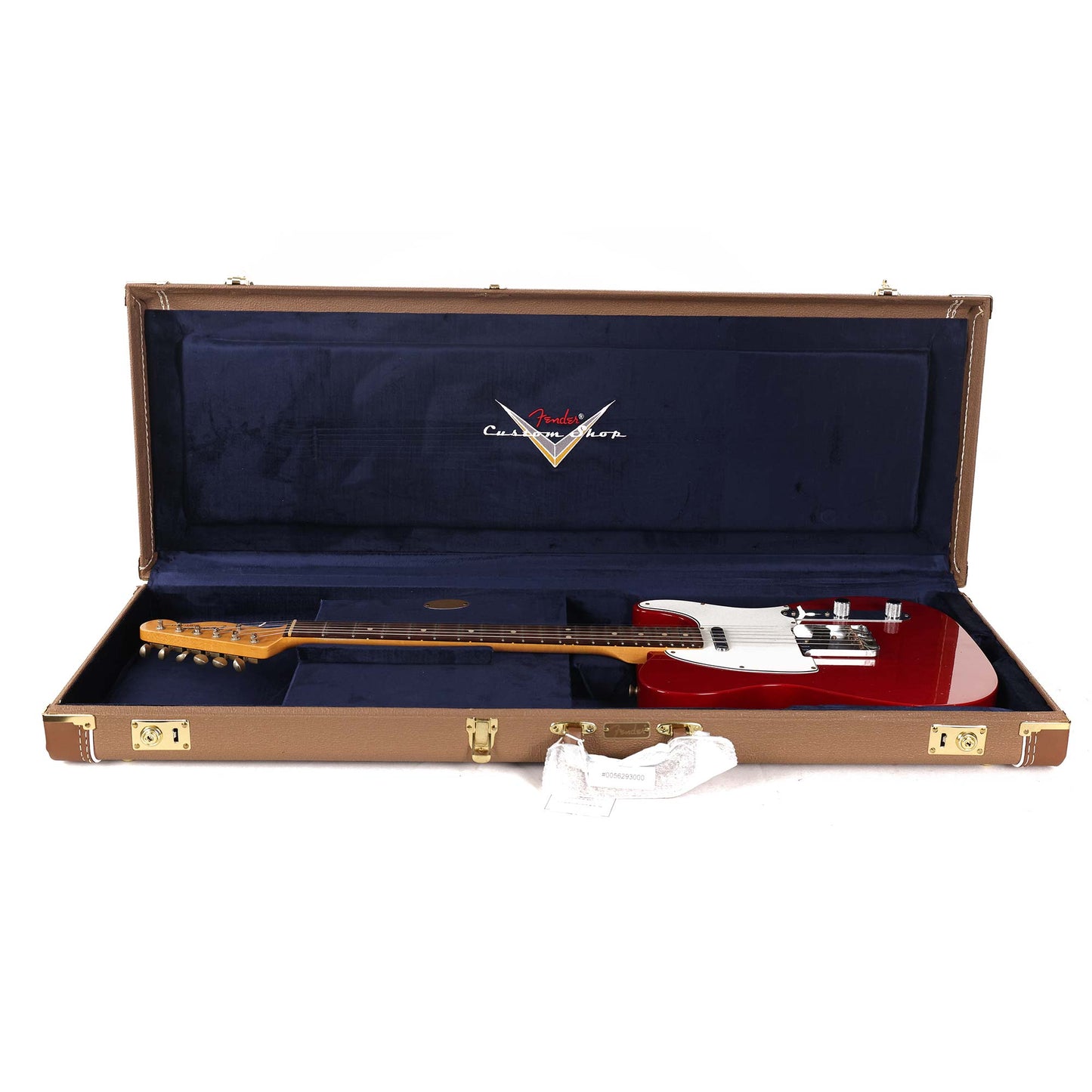 Fender Custom Shop 1963 Telecaster Mahogany Body Journeyman Relic Crimson Transparent 2023
