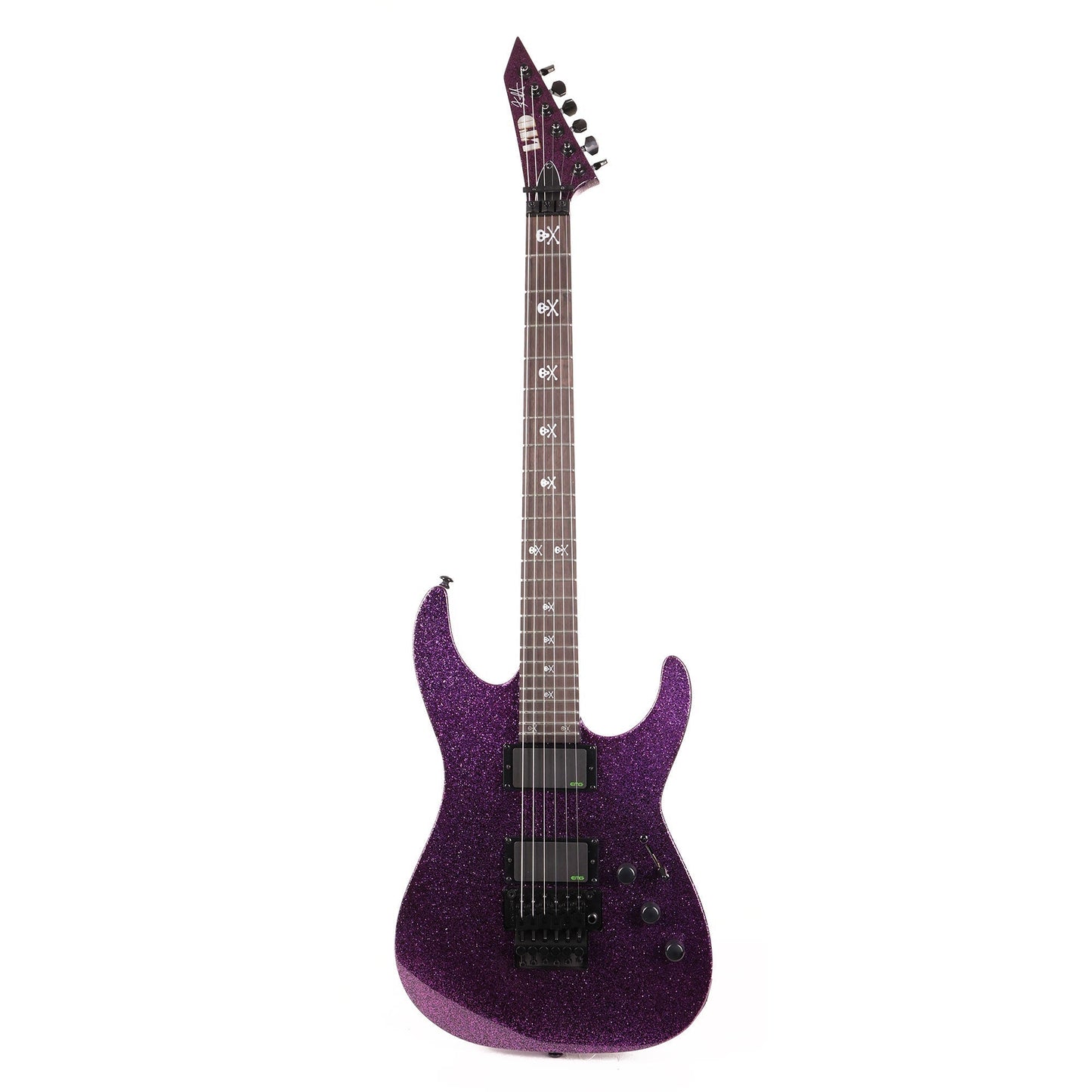 ESP LTD KH-602 Kirk Hammett Signature Purple Sparkle