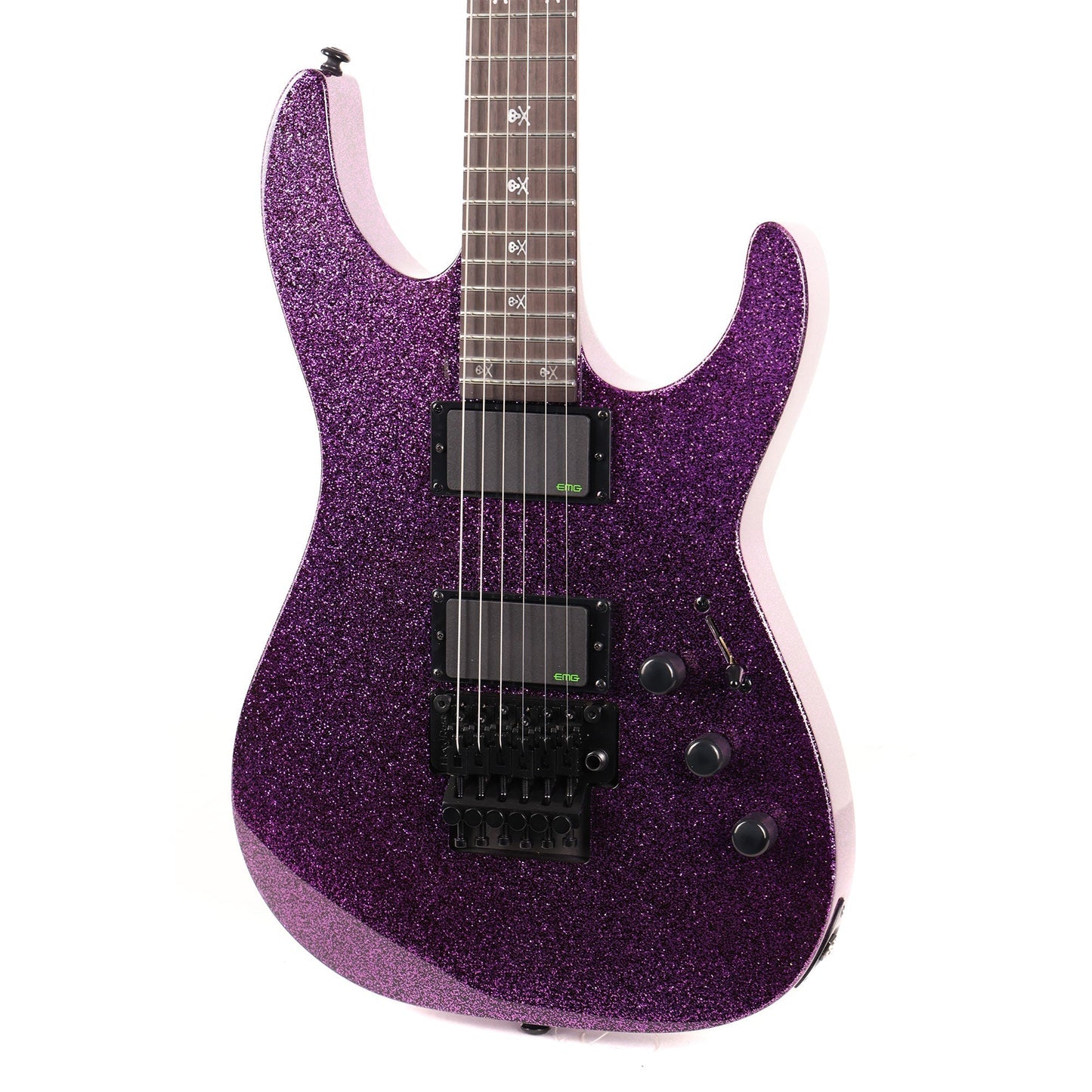 ESP LTD KH-602 Kirk Hammett Signature Purple Sparkle
