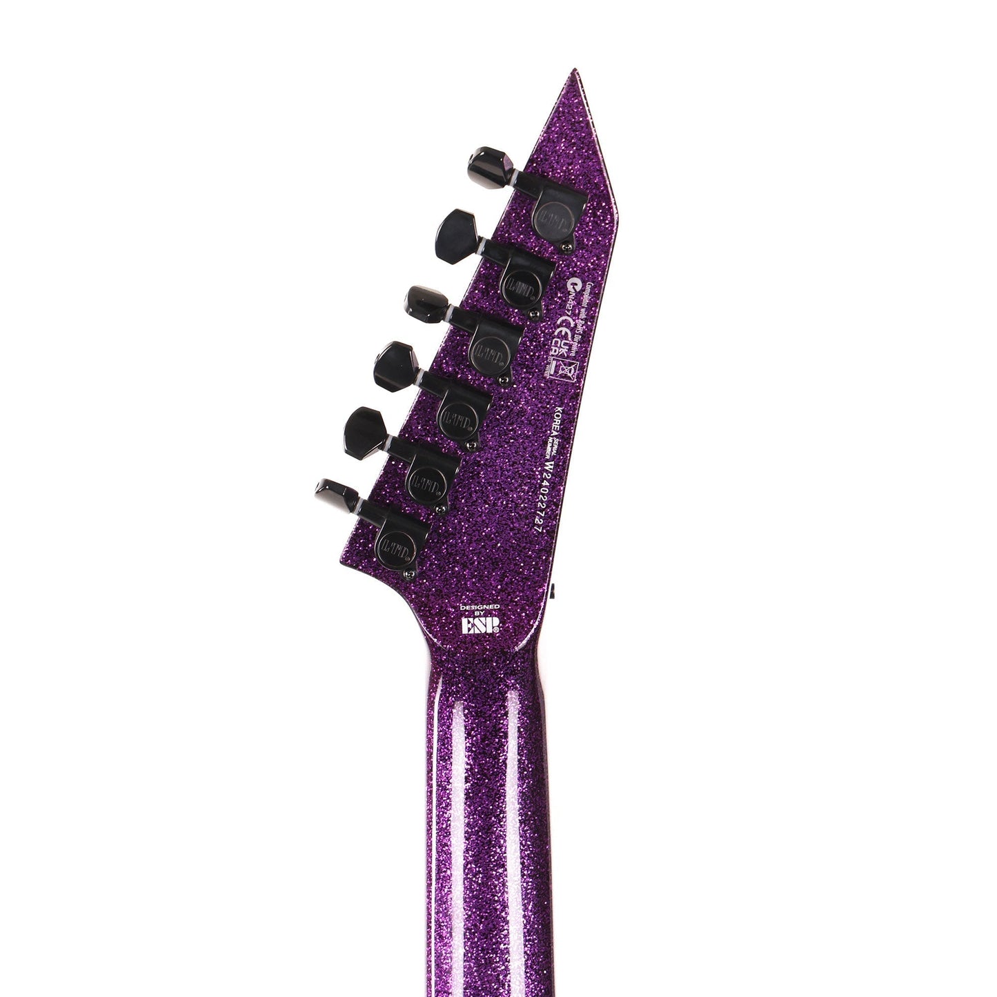 ESP LTD KH-602 Kirk Hammett Signature Purple Sparkle