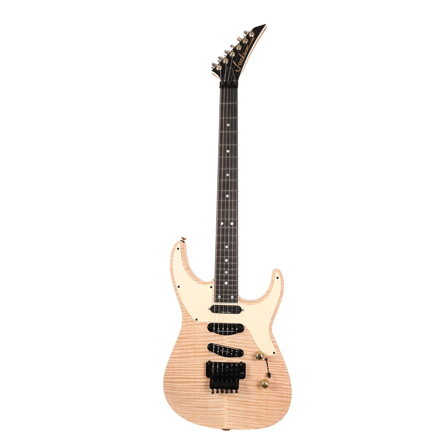 Jackson Custom Shop SL Soloist 3S-V Flame Top Natural