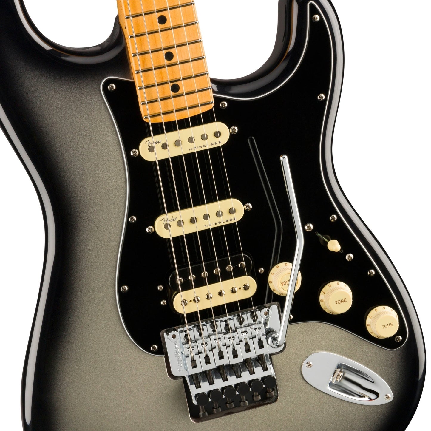 Fender Ultra Luxe Stratocaster HSS Floyd Rose Silverburst 2023