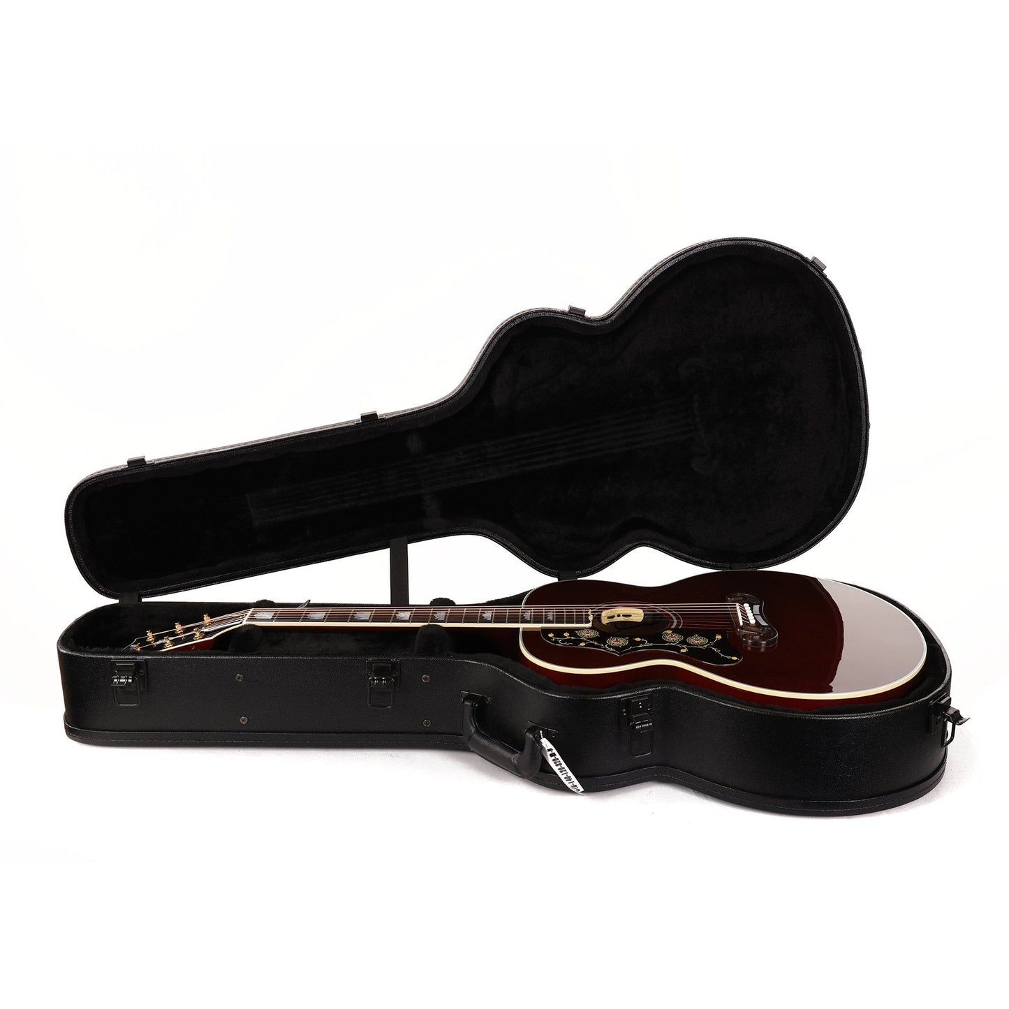 Gibson SJ-200 Standard Acoustic-Electric Left-Handed Wine Red