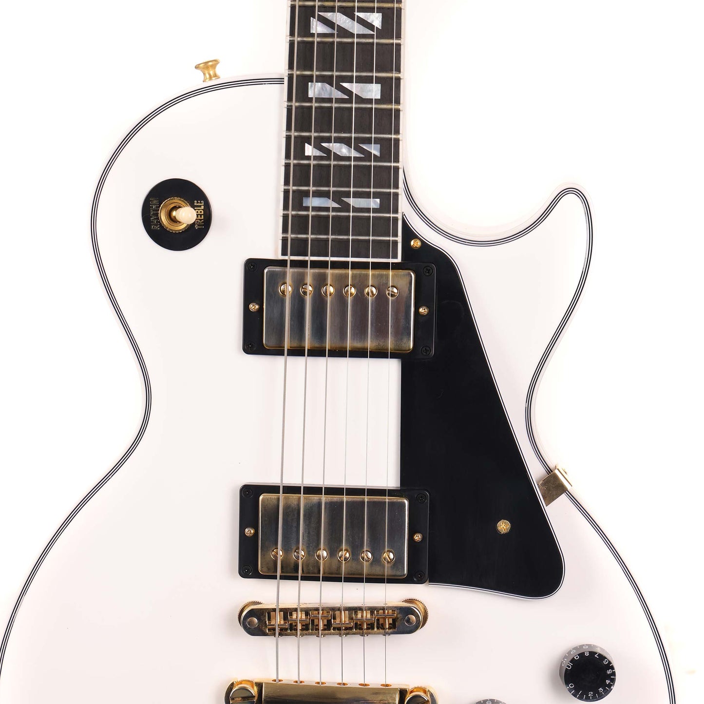 Gibson Custom Shop Made 2 Measure Les Paul Custom VOS Alpine White Super 400 Inlays