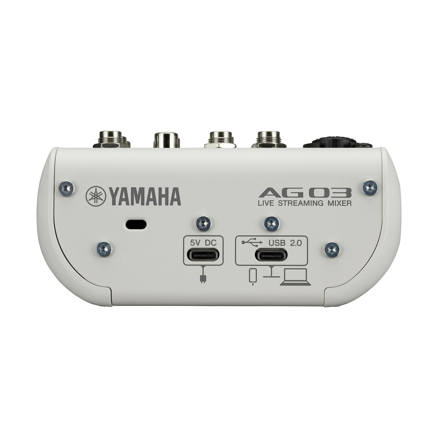 Yamaha AG03MK2 3-Channel Mixer USB Interface White