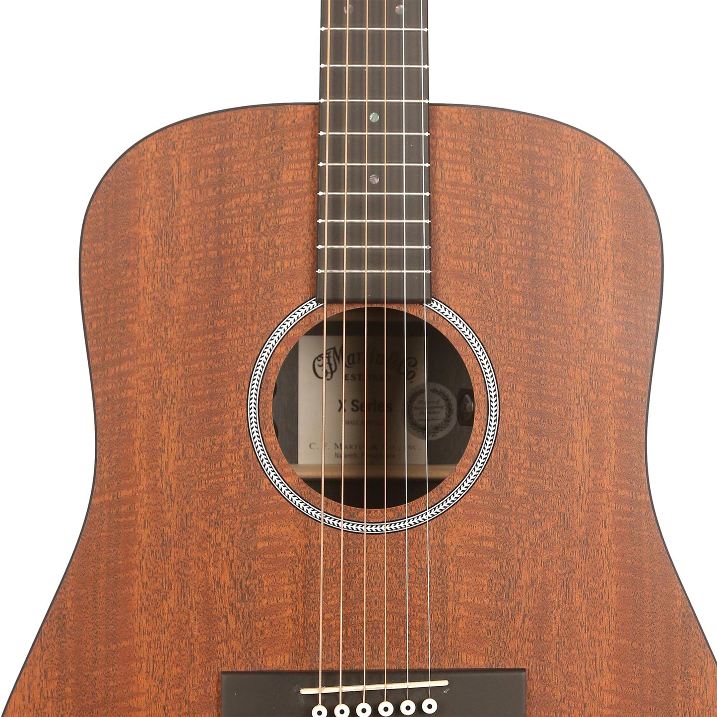 Martin D-X1E Acoustic-Electric Mahogany Natural