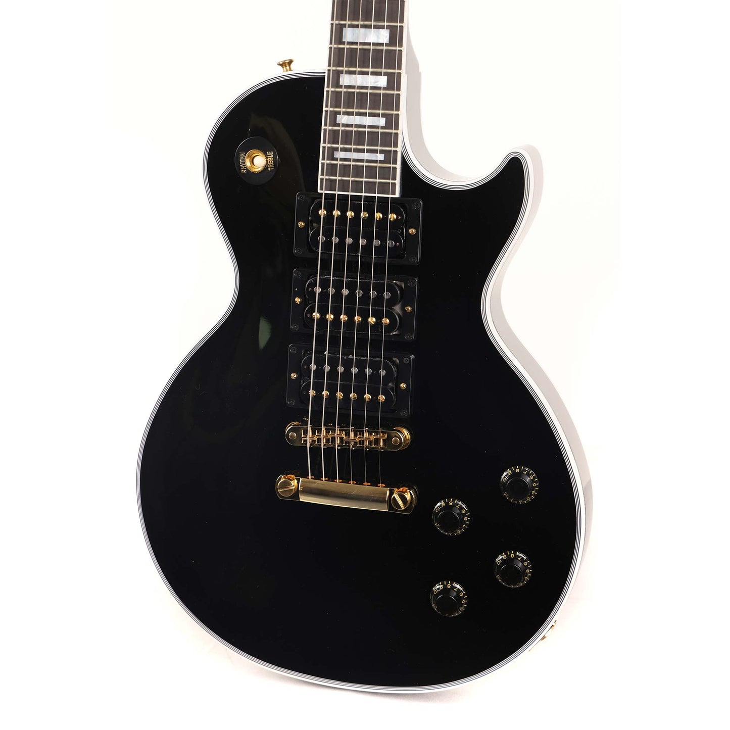 Gibson Custom Shop Les Paul Custom Made 2 Measure Triple '57 Classic Humbuckers VOS Ebony