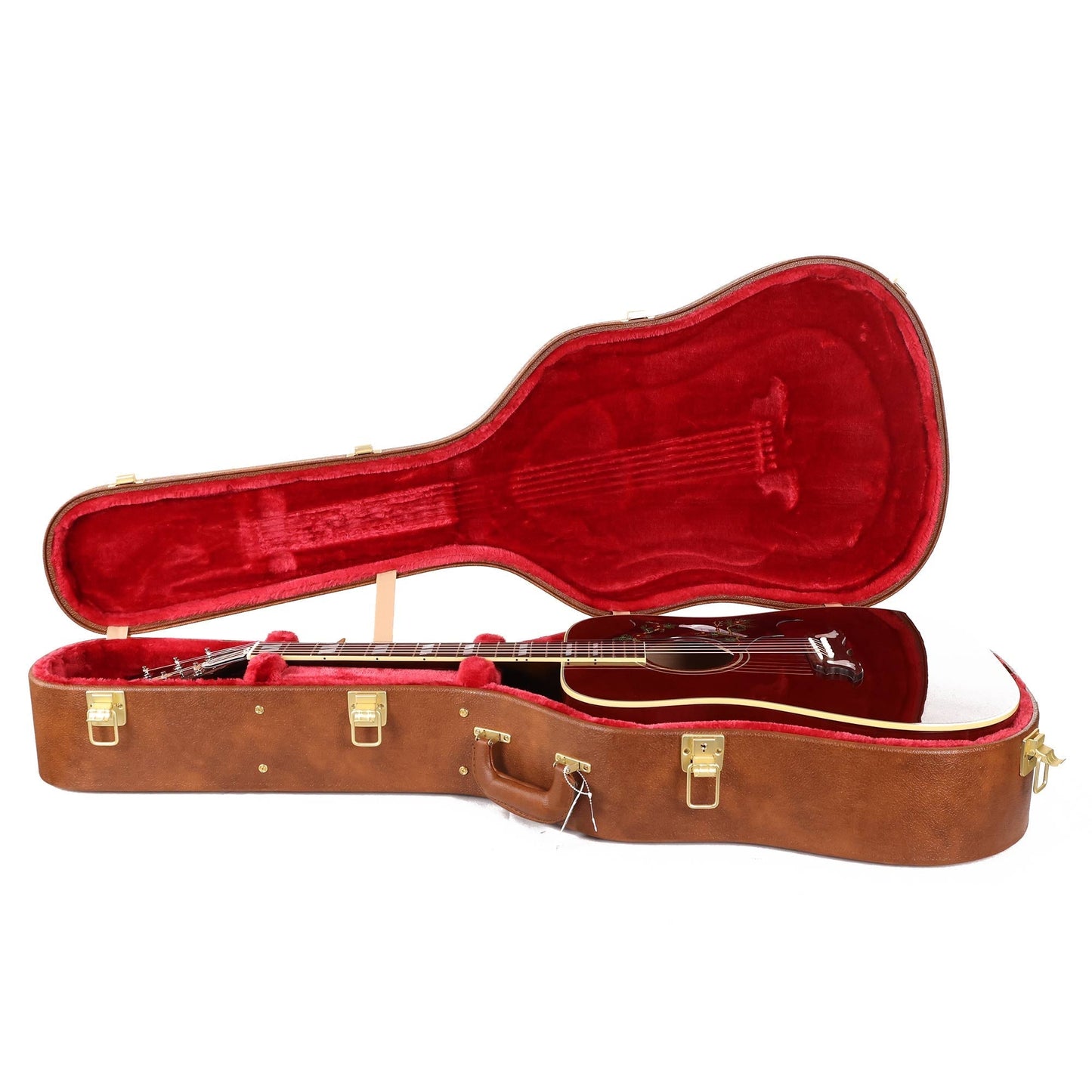 Gibson Dove Original Acoustic-Electric Wine Red Limited Edition
