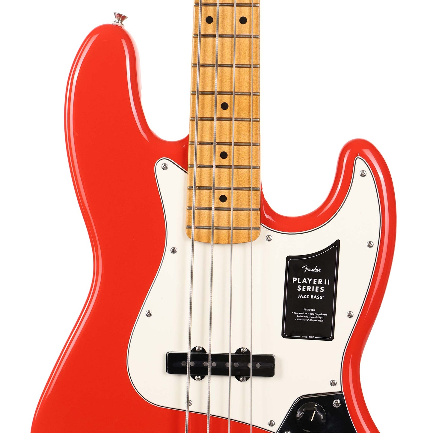 Fender Player II Jazz Bass Coral Red