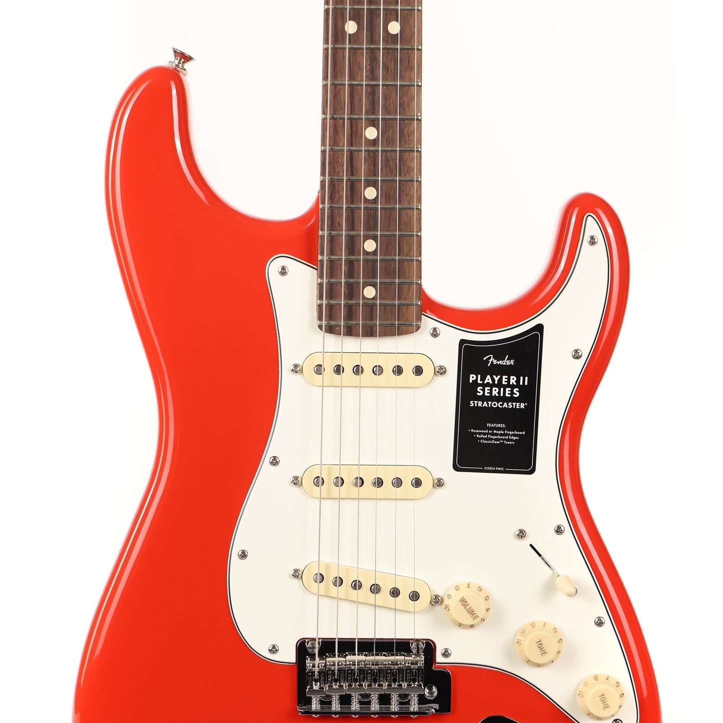 Fender Player II Stratocaster Coral Red