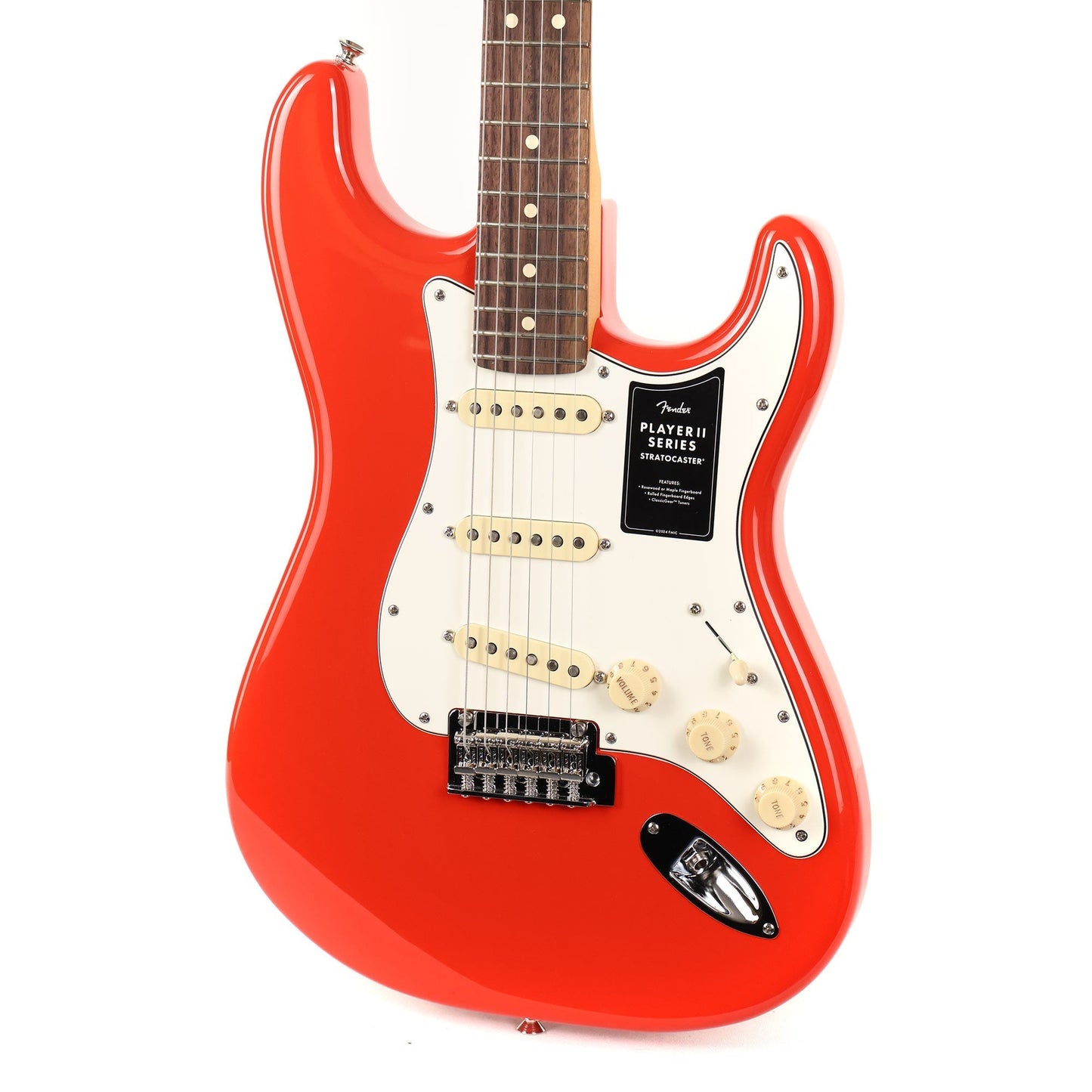 Fender Player II Stratocaster Coral Red