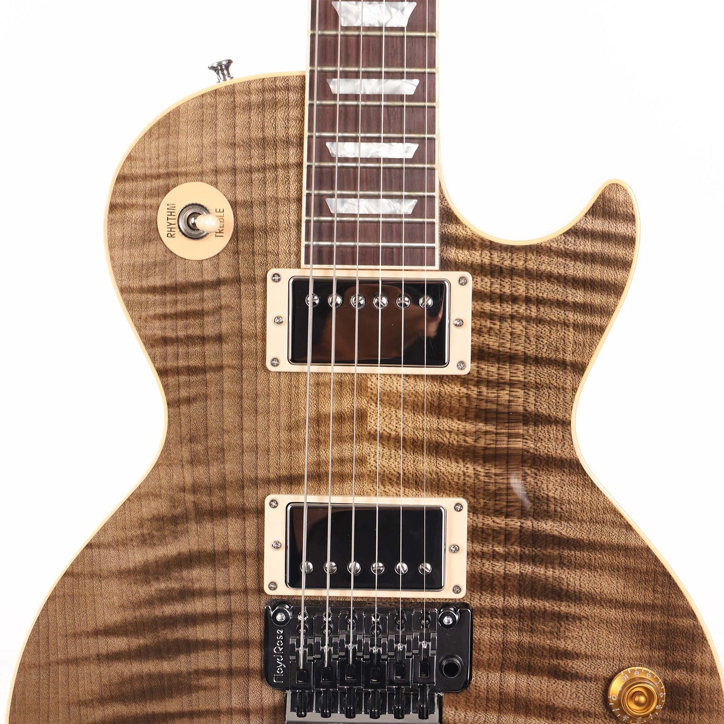 Gibson Custom Shop Les Paul Axcess Standard Figured Floyd Rose Gloss DC Rust