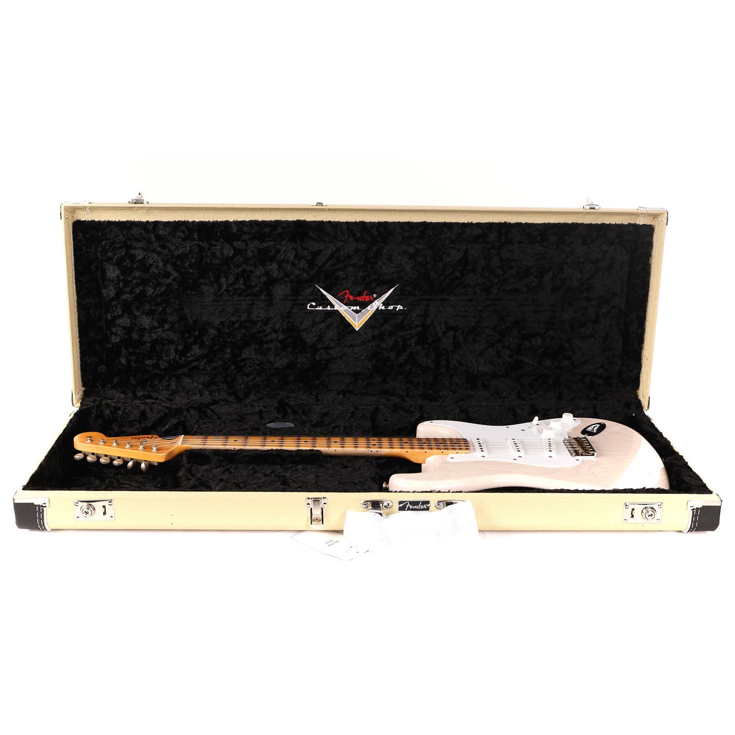 Fender Custom Shop Eric Clapton Stratocaster Journeyman Relic White Blonde