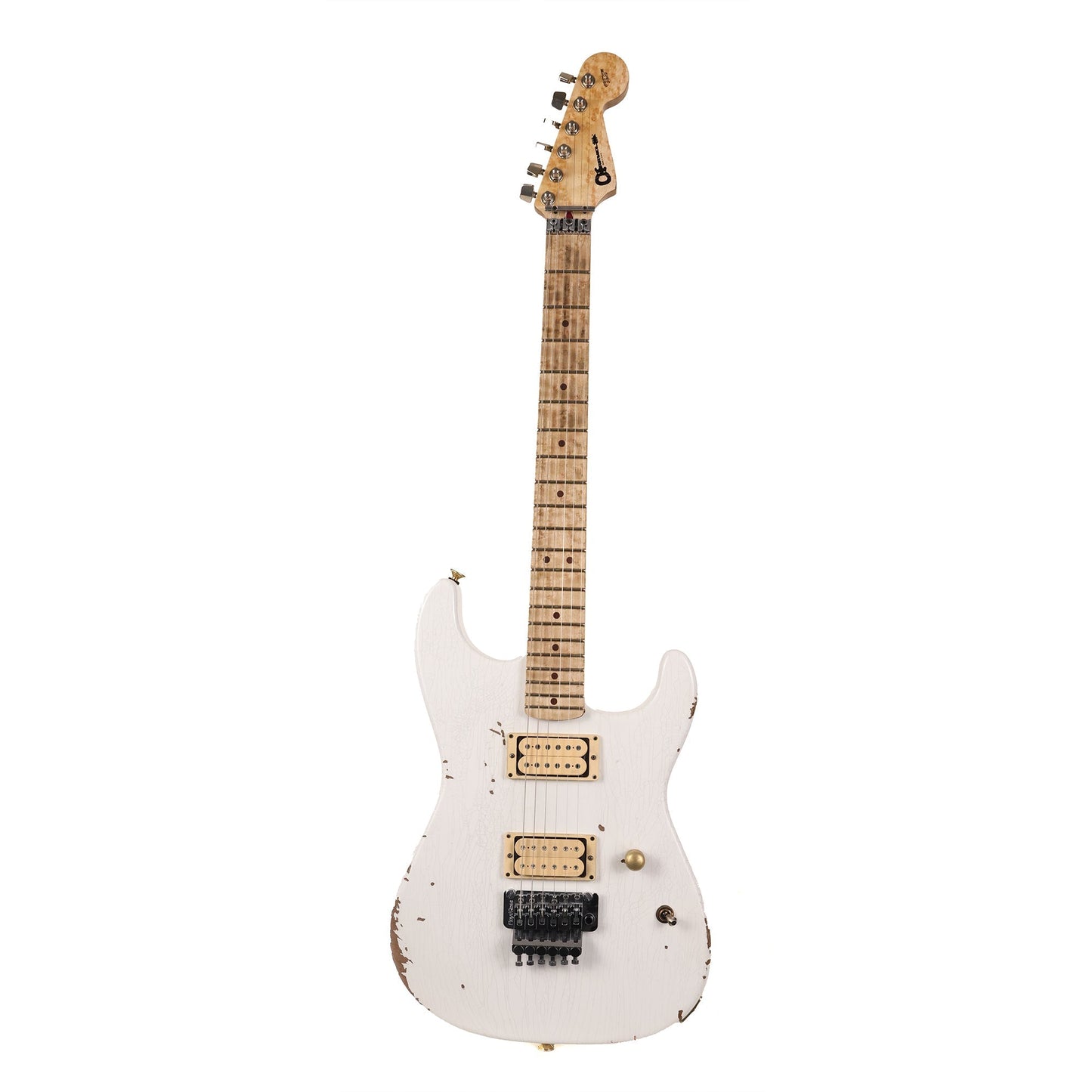 Charvel Custom Shop San Dimas Nitro Aged Arctic White