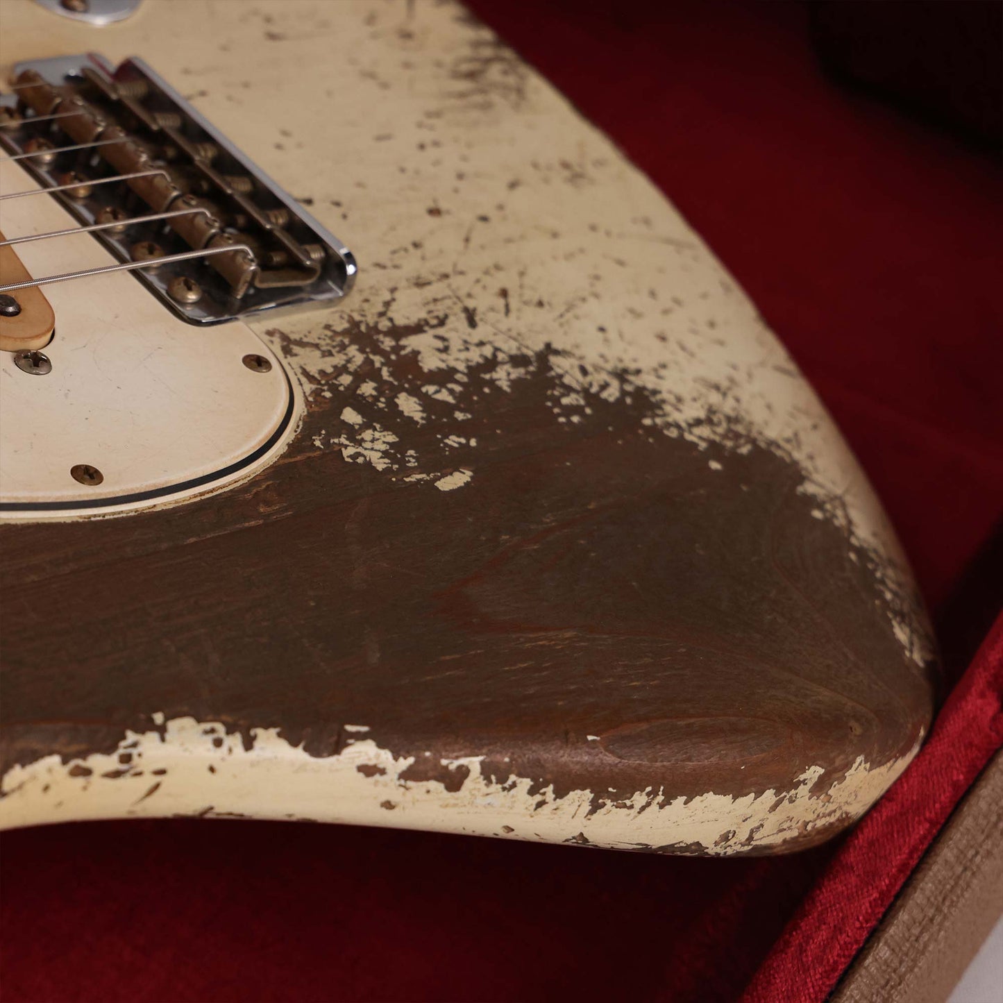 Fender Custom Shop 1960 Stratocaster Ultimate Relic Masterbuilt Jason Smith Aged Olympic White