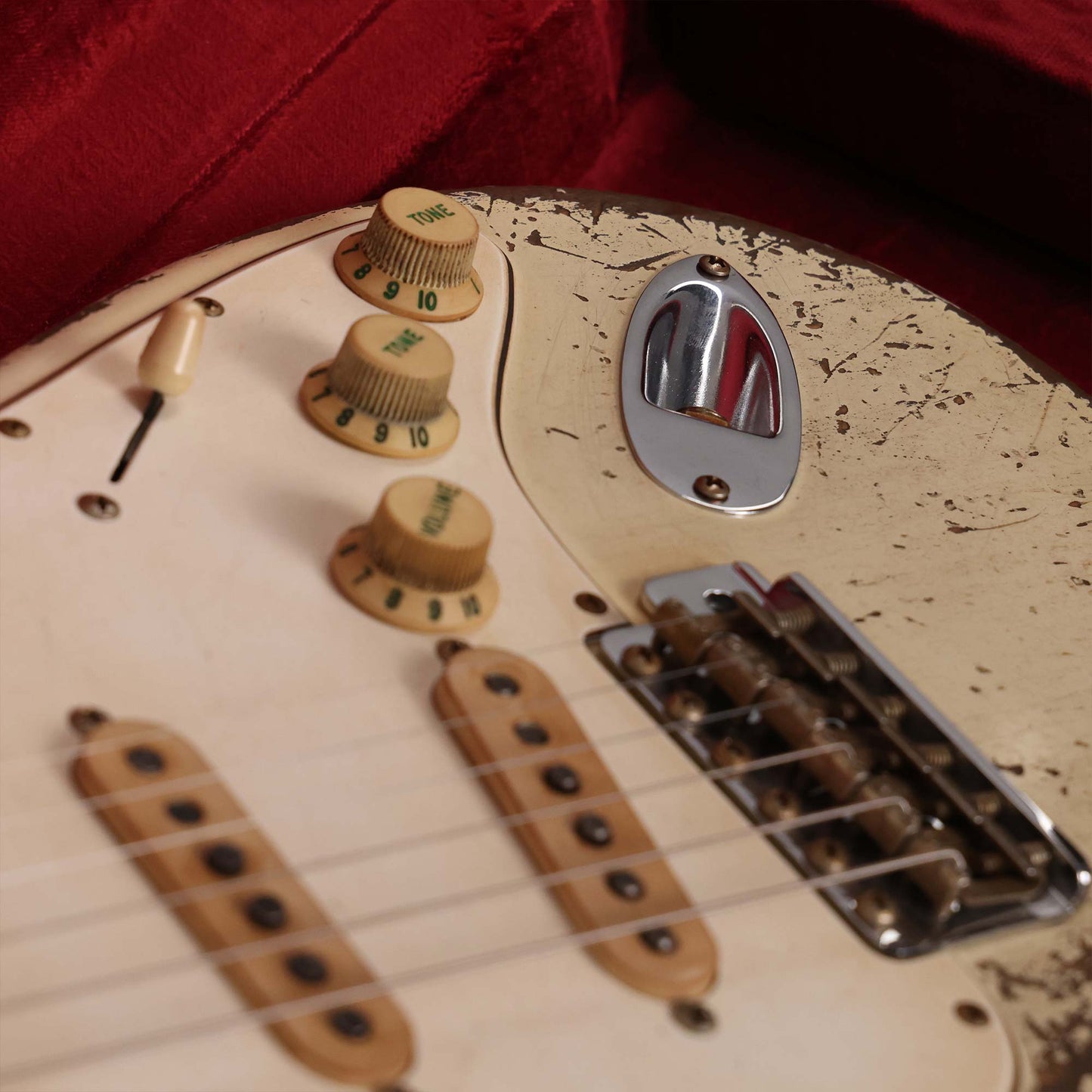 Fender Custom Shop 1960 Stratocaster Ultimate Relic Masterbuilt Jason Smith Aged Olympic White