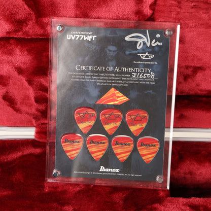 Ibanez UV77WFR Passion And Warfare 25th Anniversary Steve Vai Universe 2016