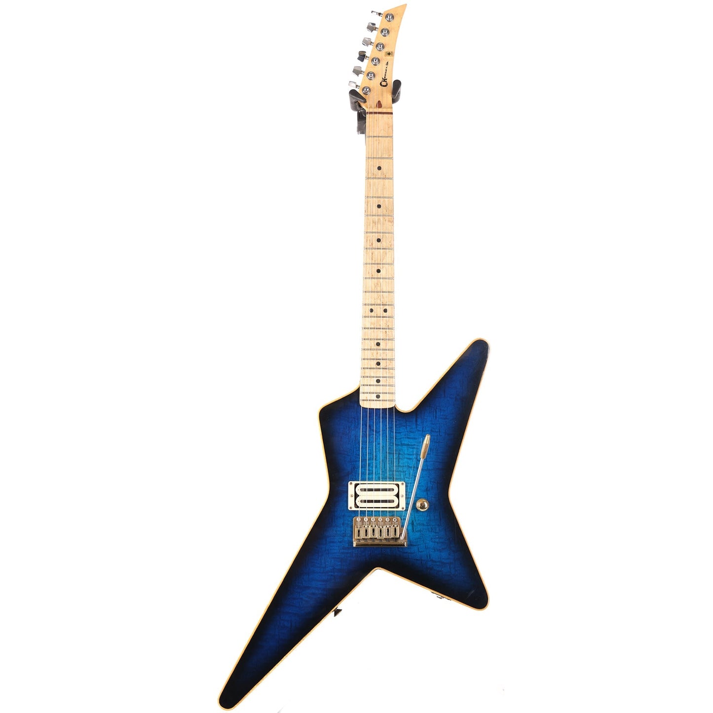 1980 Charvel 'Pre-Production' Star Flame Maple Transparent Blue