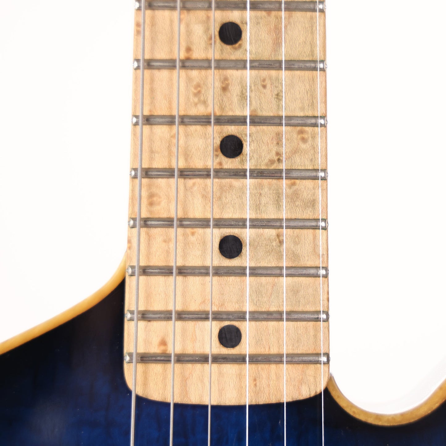 1980 Charvel 'Pre-Production' Star Flame Maple Transparent Blue