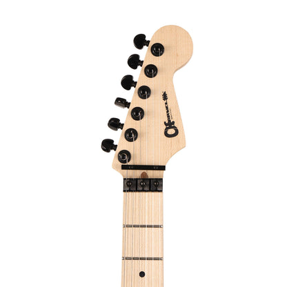 Charvel USA San Dimas Style 1 HH Flame Graphic Yellow 2008