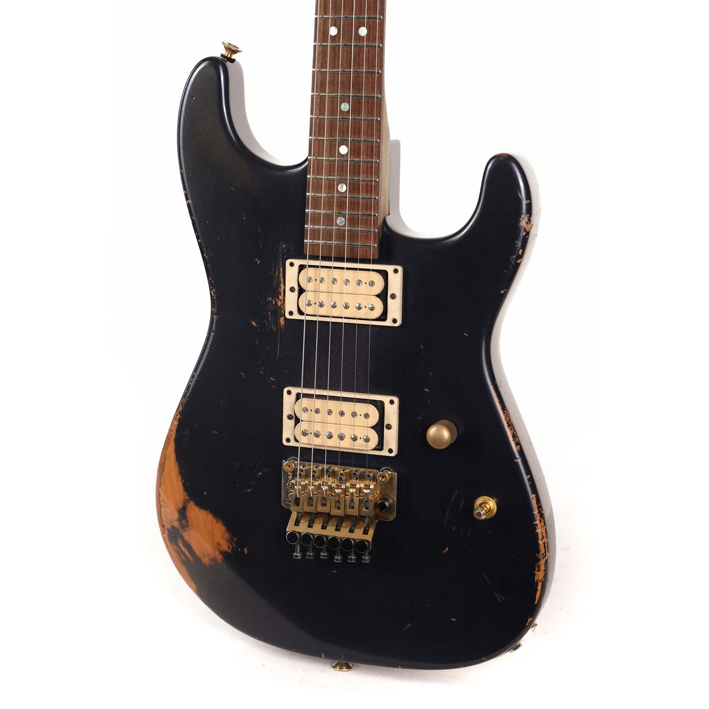 Charvel Custom Shop San Dimas Nitro Aged Navy Blue Metallic 2024