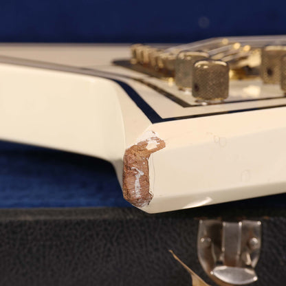 1983 Jackson RR 'Short Wing' Guitar White with Black Pinstripes