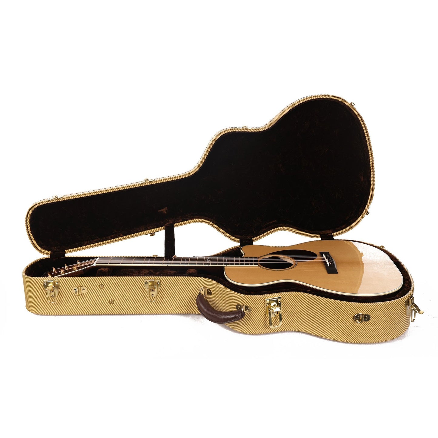 Huss & Dalton OM-C Thermo-Cured Red Spruce and Indian Rosewood Acoustic-Electric Used