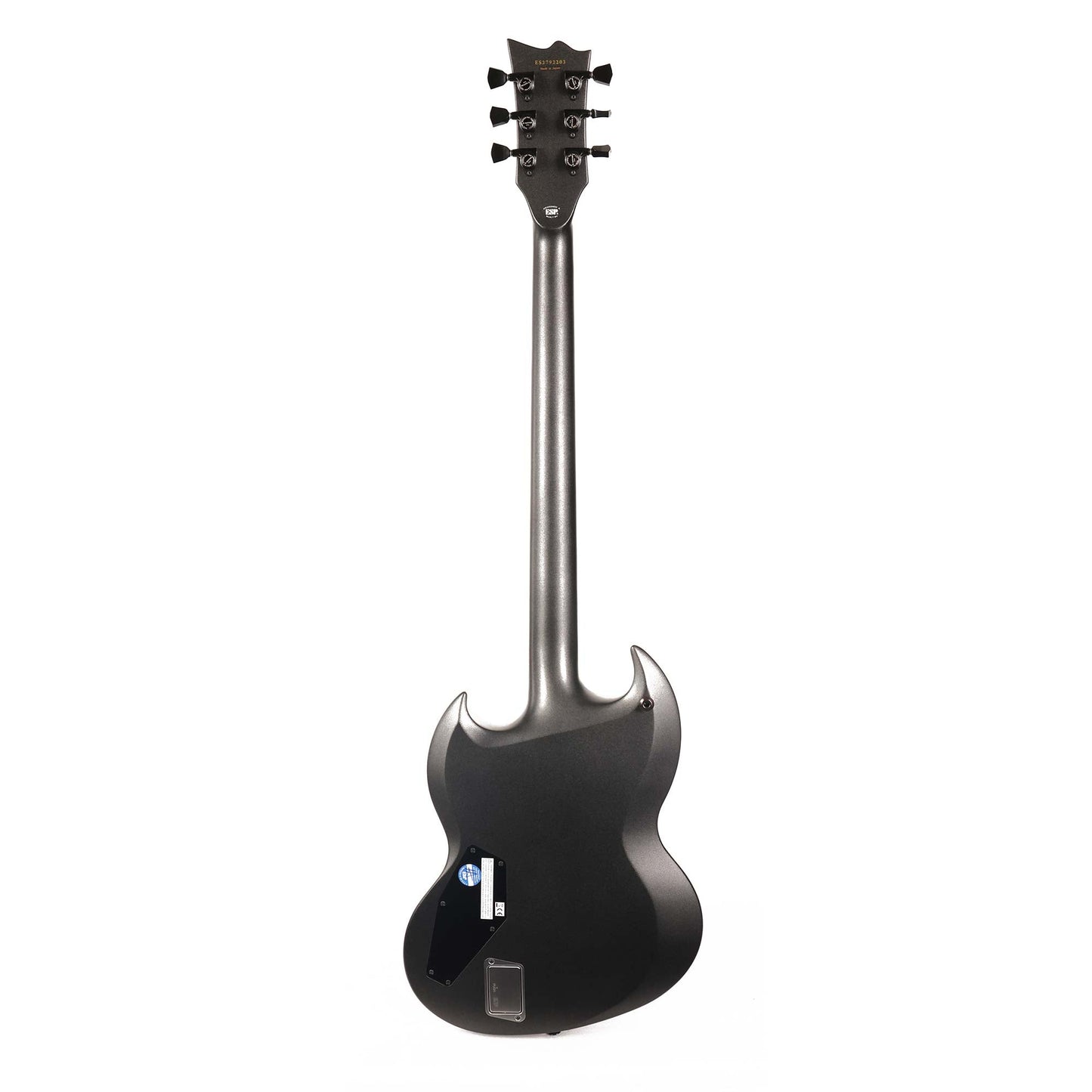 ESP E-II Viper Baritone Charcoal Metallic Satin Used