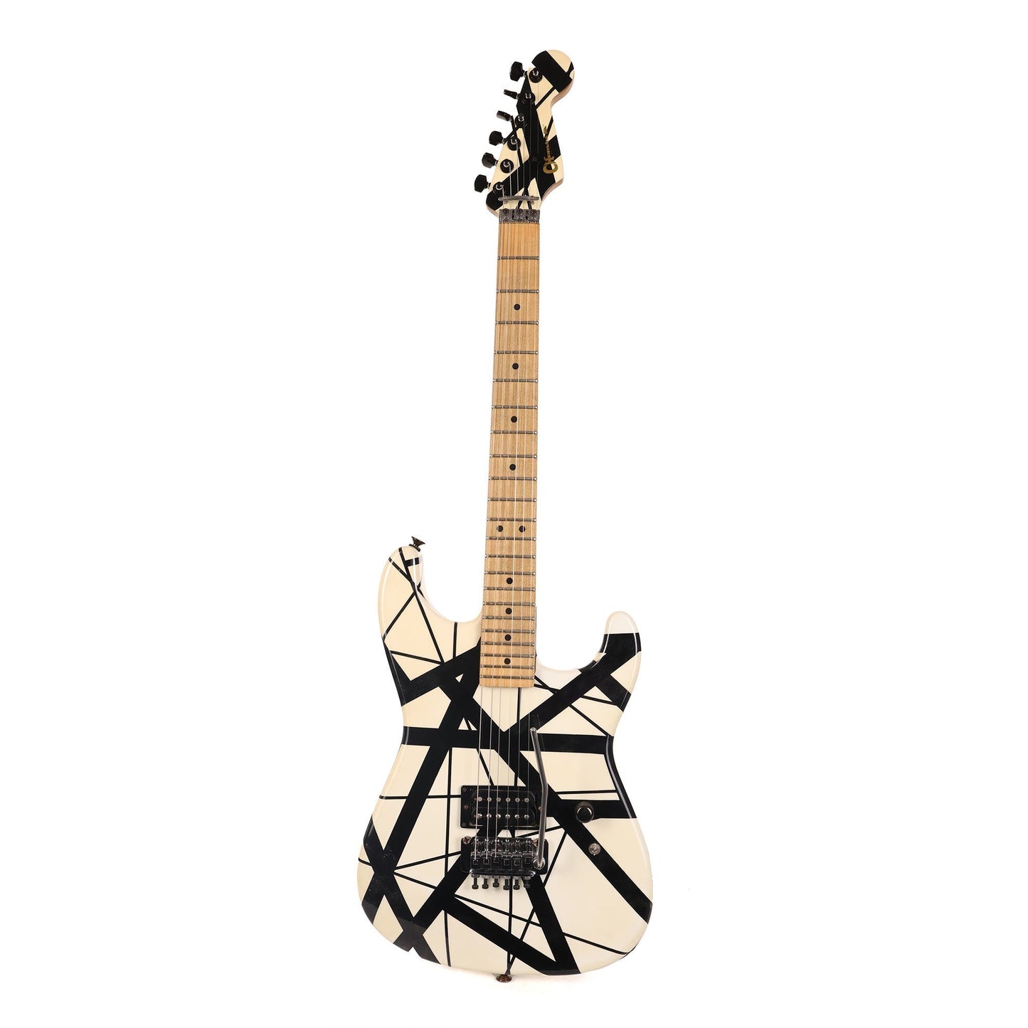 1983 Charvel Black and White Striped Guitar