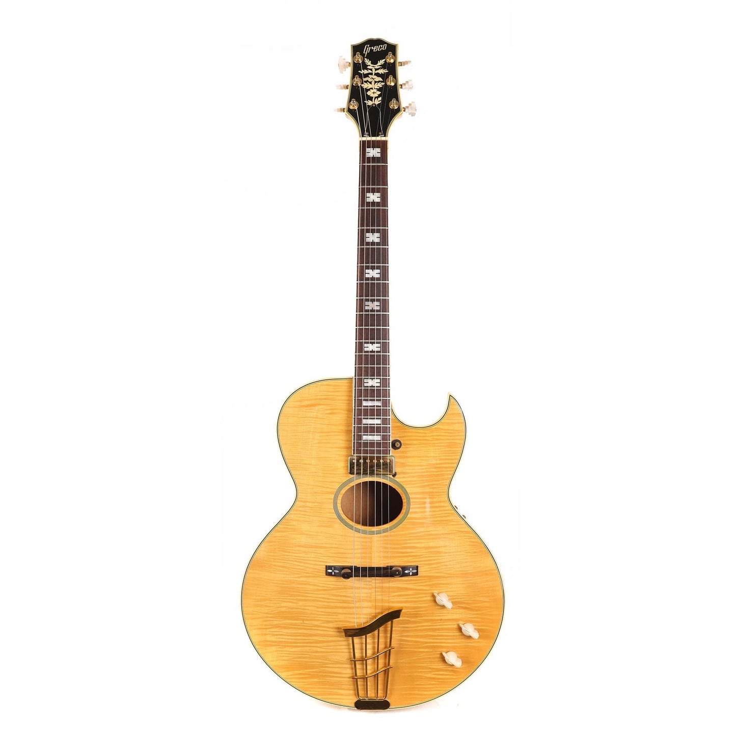 1978 Greco Howard Roberts Archtop Guitar Natural