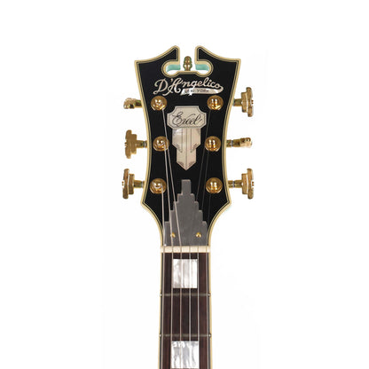 D'Angelico Excel DC Shoreline Semi-Hollow Bigsby Surf Green 2017