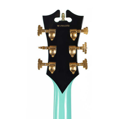 D'Angelico Excel DC Shoreline Semi-Hollow Bigsby Surf Green 2017