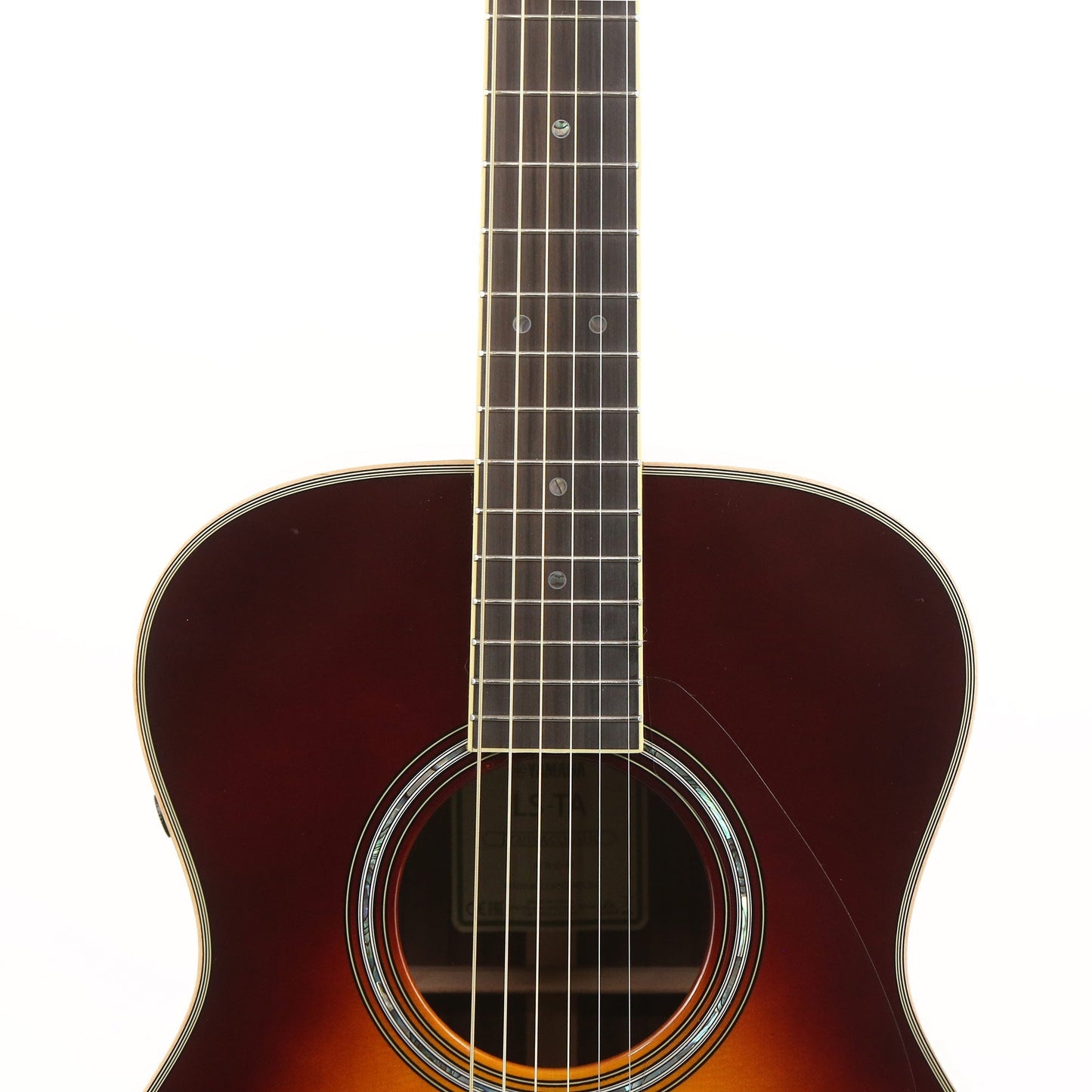 Yamaha LS-TA Transacoustic Concert Acoustic-Electric Brown Sunburst