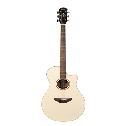 Yamaha APX600 Acoustic Electric Guitar Vintage White