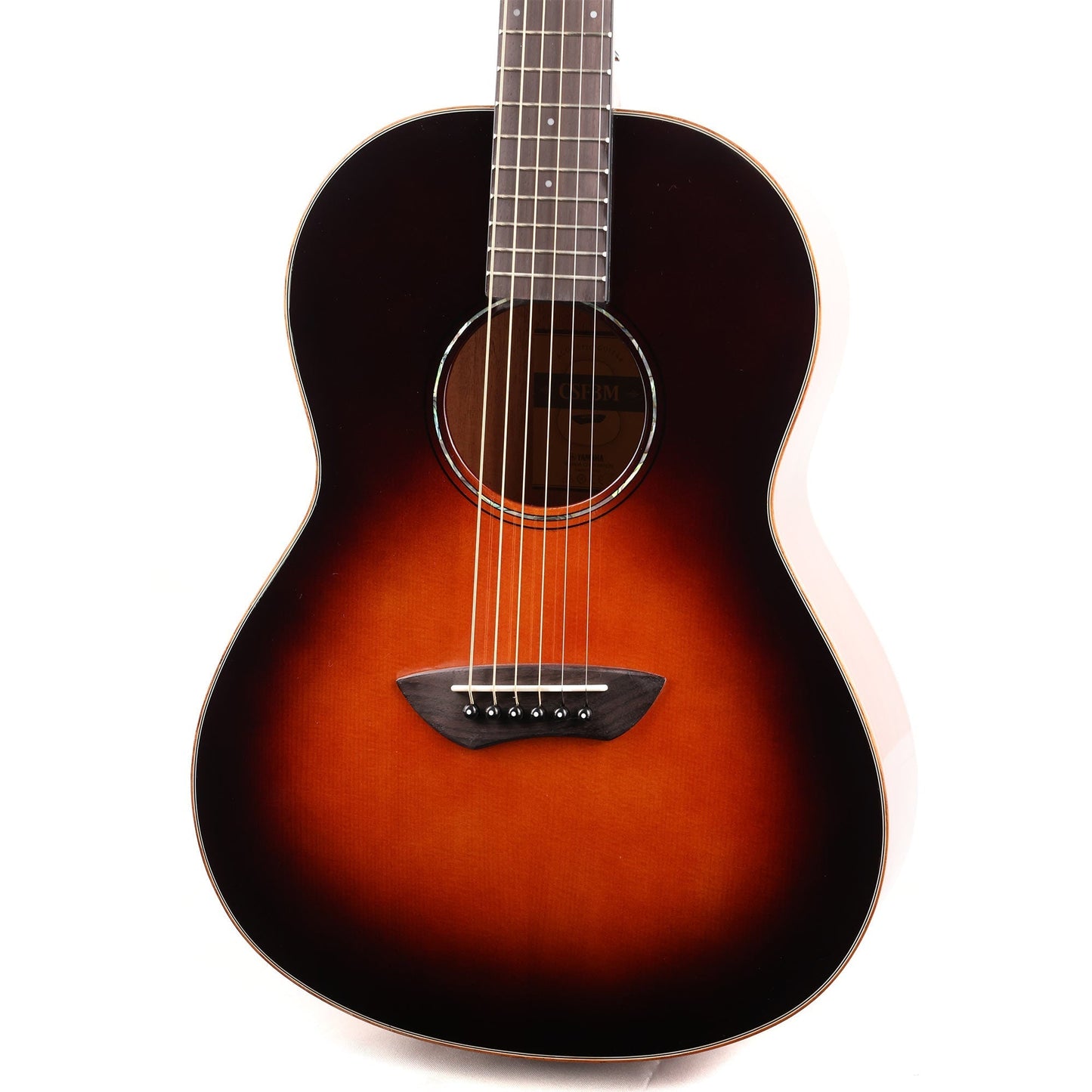 Yamaha CSF3M Parlor Guitar Tobacco Brown Sunburst