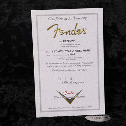 Fender Custom Shop Set-Neck Telecaster Masterbuilt Todd Krause Olympic White Relic