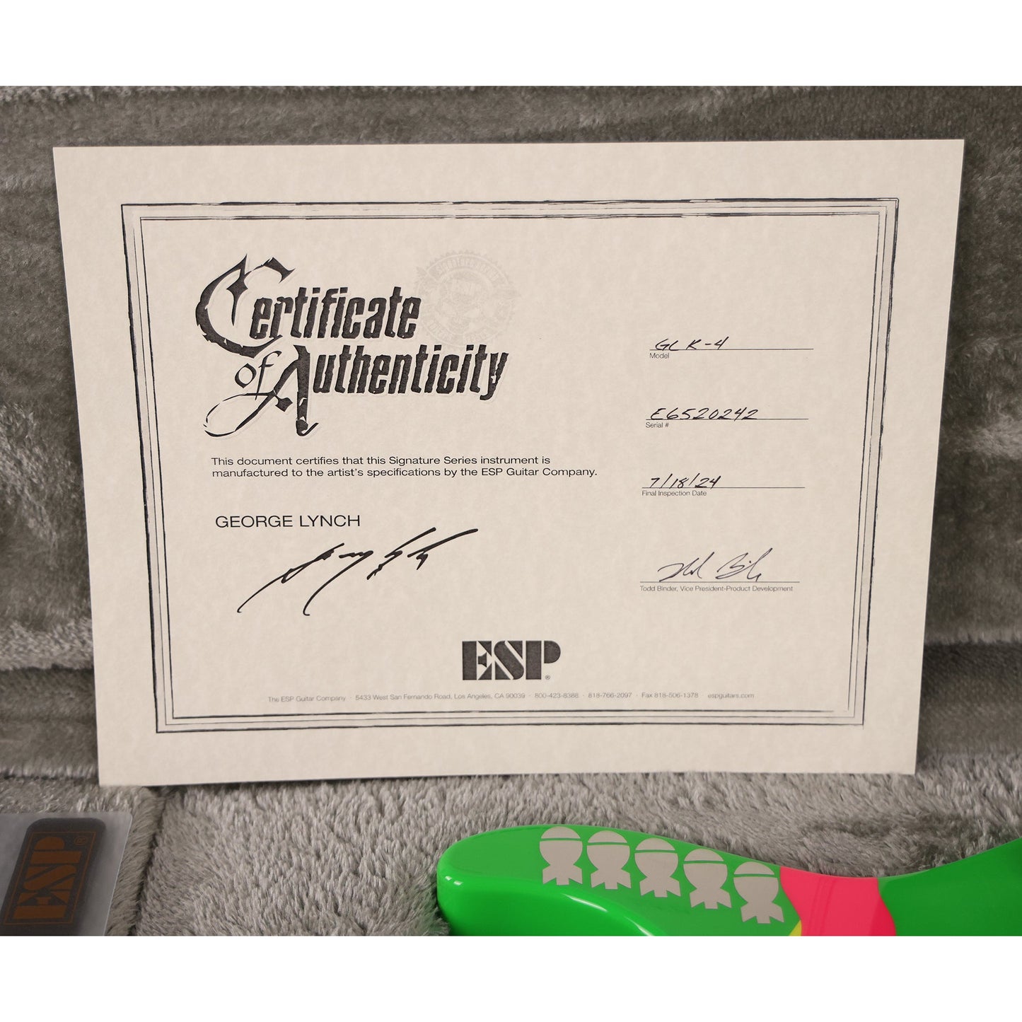 ESP George Lynch Kamikaze 4