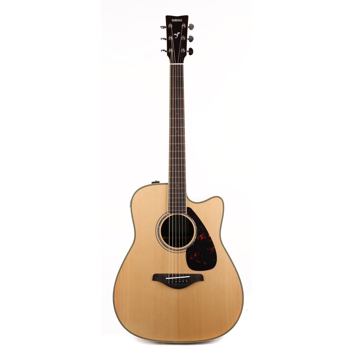 Yamaha FGX830C Dreadnought Cutaway Acoustic-Electric Natural