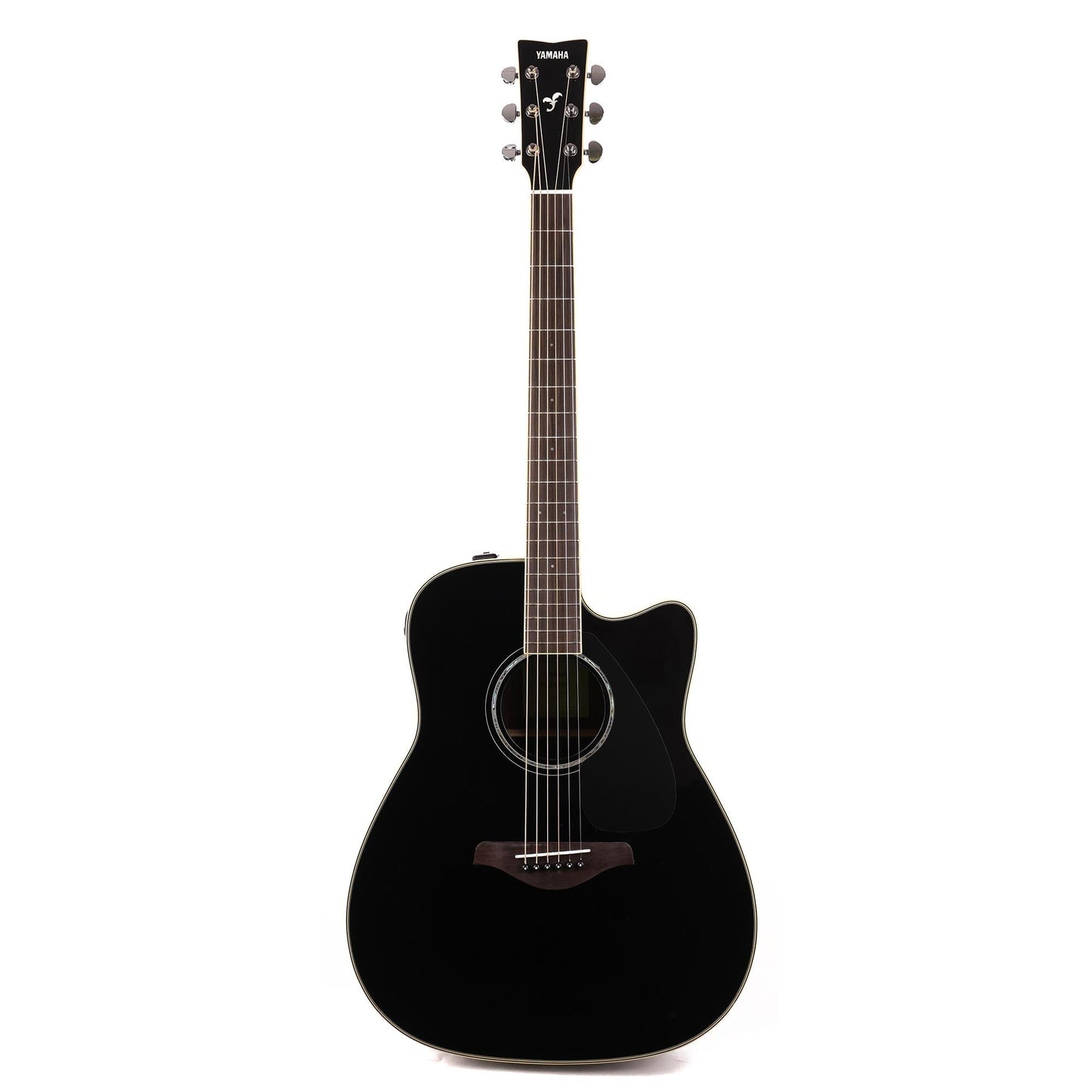 Yamaha FGX830C Dreadnought Cutaway Acoustic-Electric Black