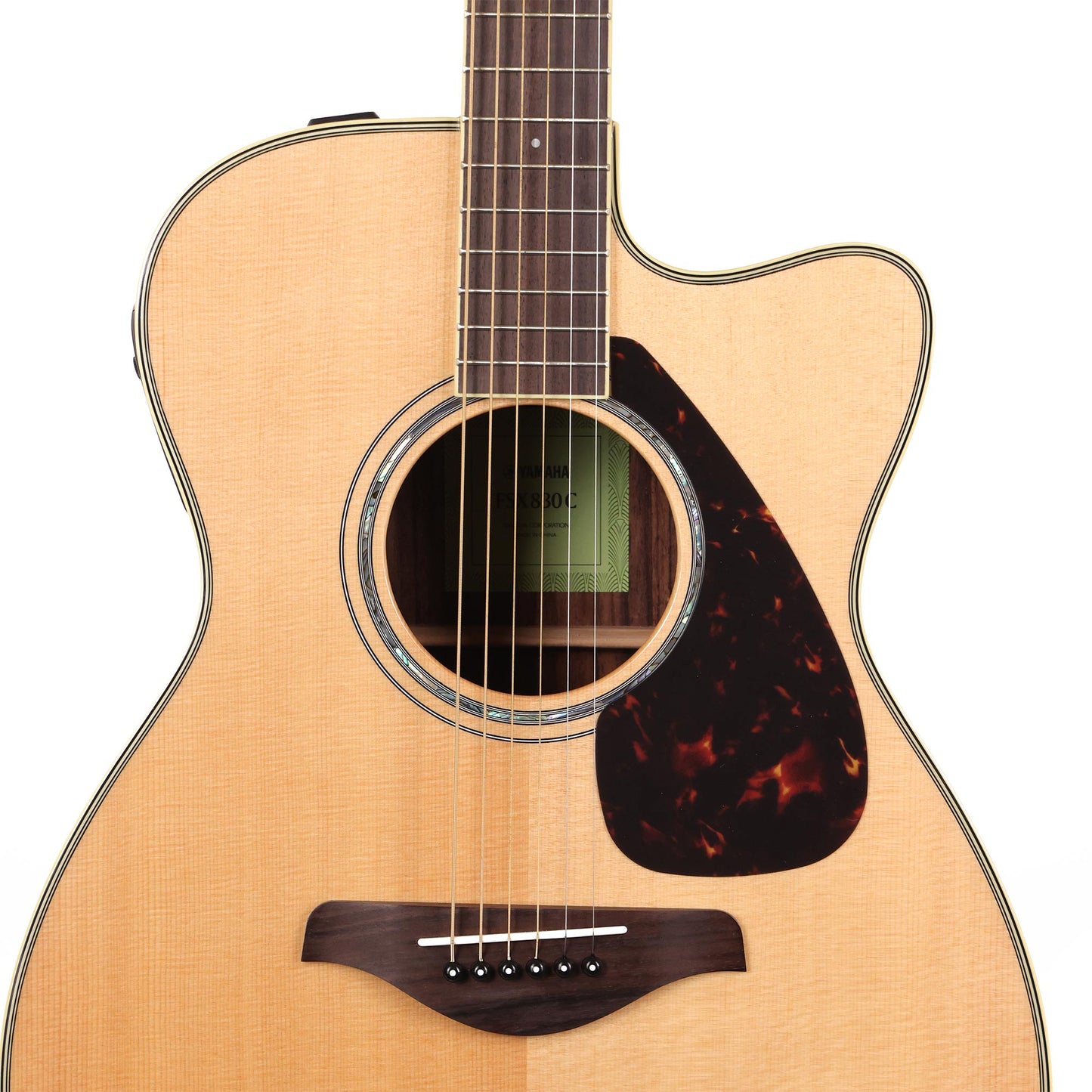 Yamaha FSX830C Concert Acoustic-Electric Natural