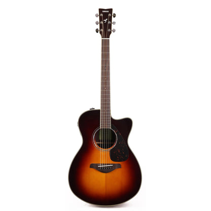 Yamaha FSX830C Concert Acoustic-Electric Brown Sunburst