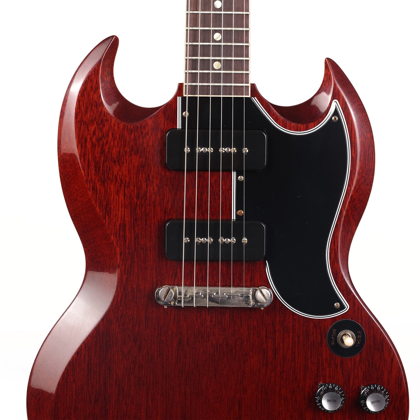 Gibson Custom Shop 1963 SG Special Reissue Lightning Bar VOS Cherry Red