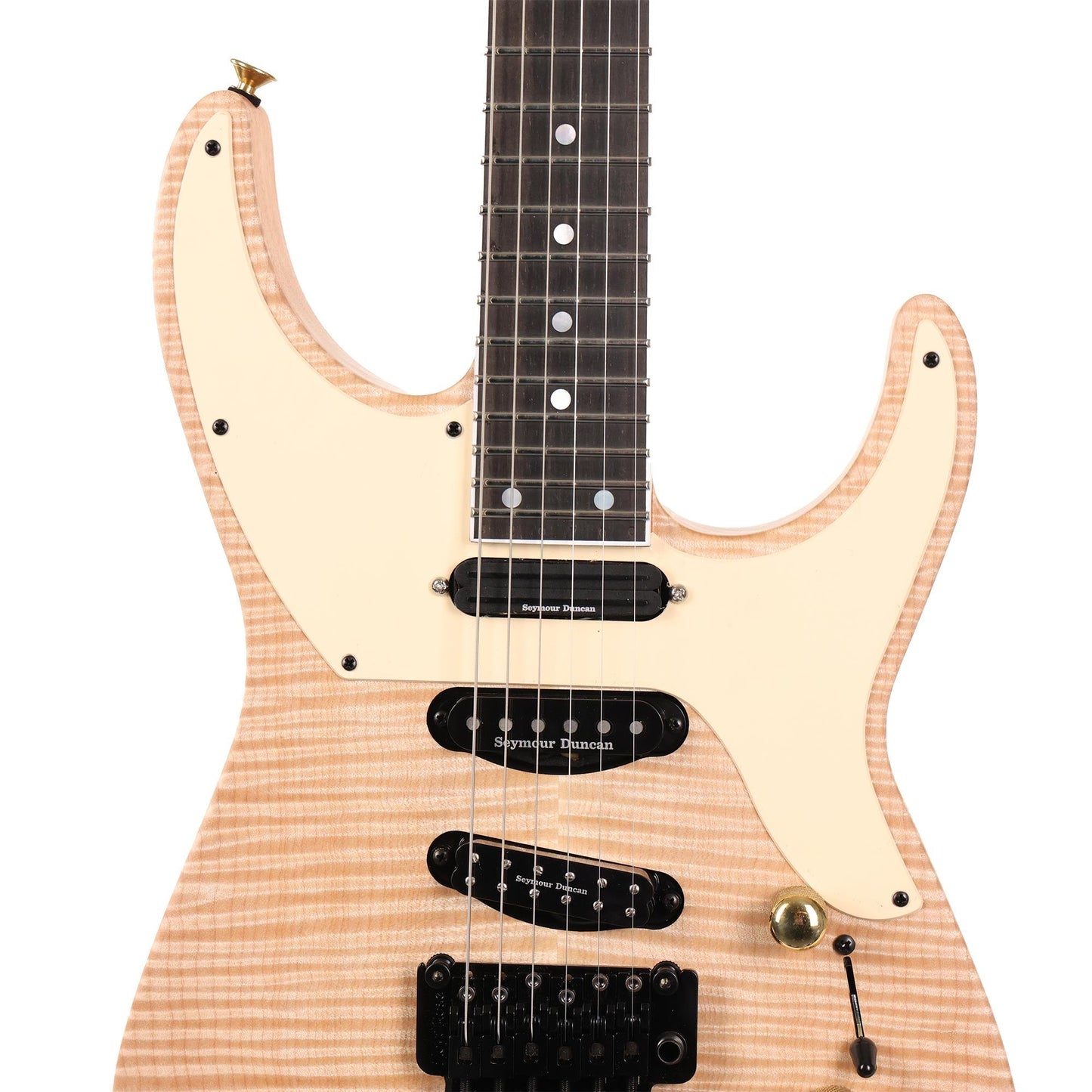 Jackson Custom Shop SL Soloist 3S-V Flame Top Natural