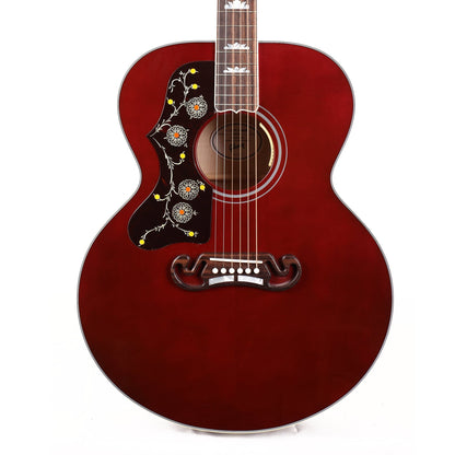 Gibson SJ-200 Standard Acoustic-Electric Left-Handed Wine Red
