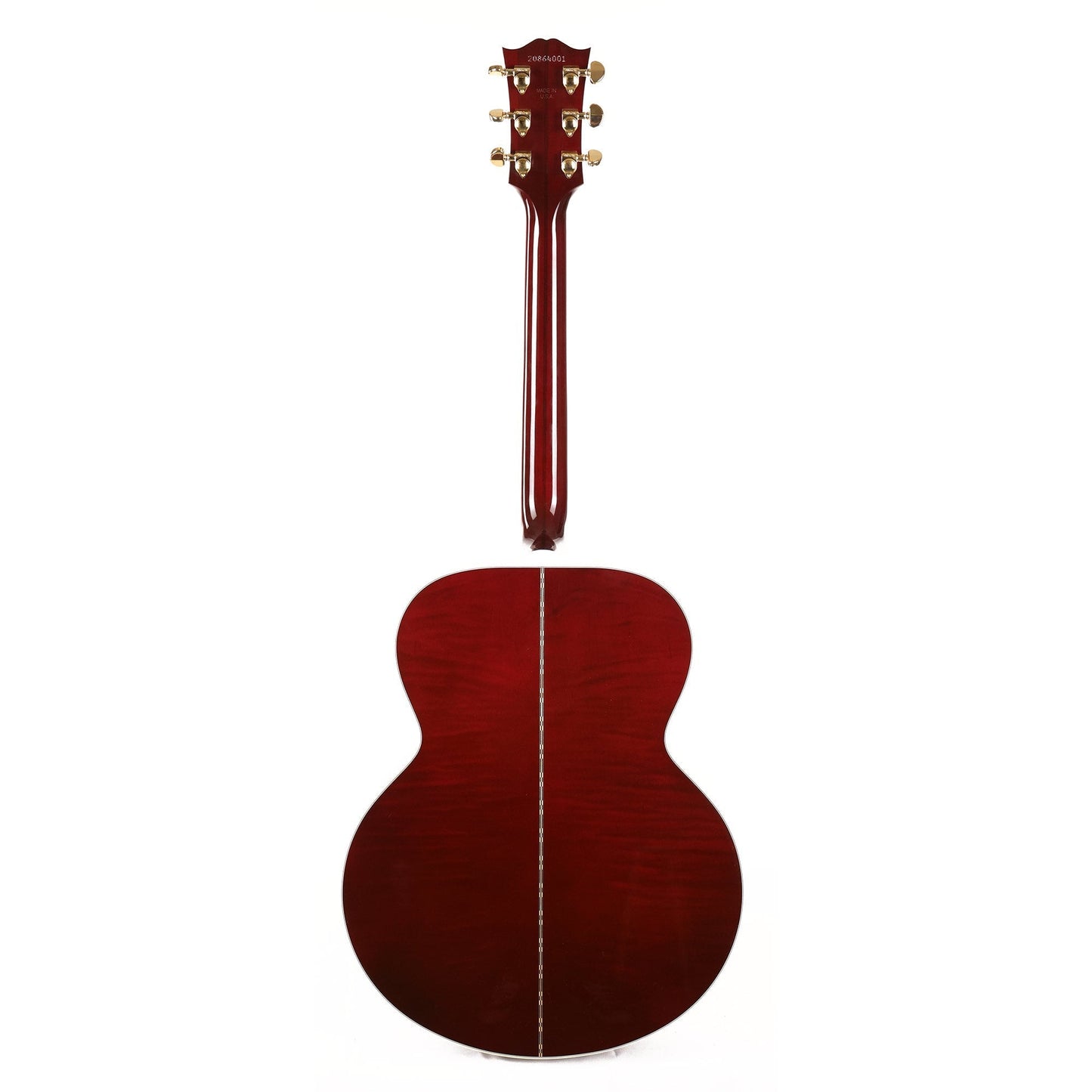 Gibson SJ-200 Standard Acoustic-Electric Left-Handed Wine Red