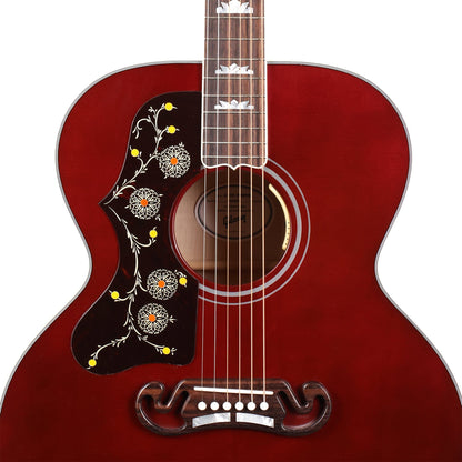 Gibson SJ-200 Standard Acoustic-Electric Left-Handed Wine Red