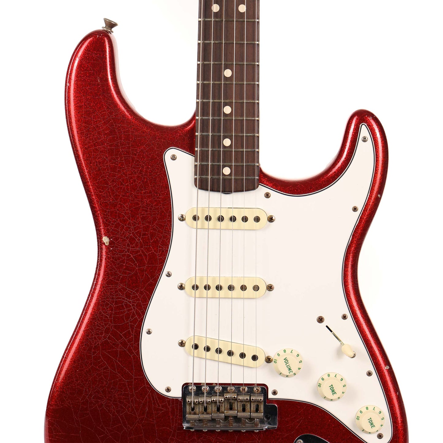 Fender Custom Shop L-Series 1964 Stratocaster Journeyman Relic Red Sparkle 2016